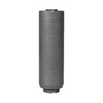 Q LLC Jumbo Shrimp Suppressor 6.5cm Titanium Bead Blasted 1.75 in OD 5.7 in L