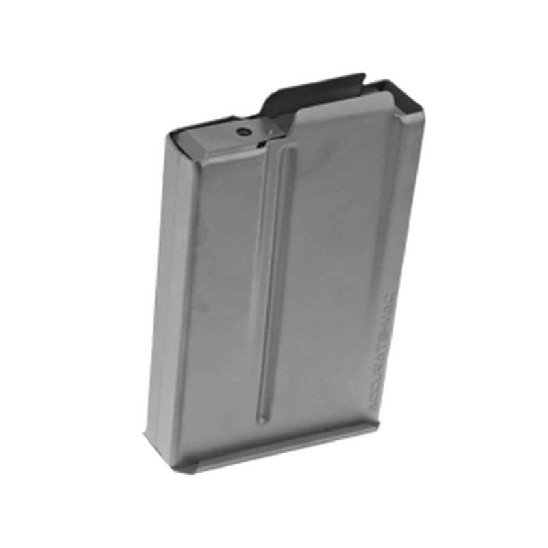 Ruger 6.5 PRC 8rd Magazine Assembly Steel/Black Teflon Finish