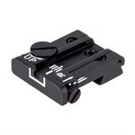 L.P.A. Sights Colt White Outline Adjustable Rear Sight