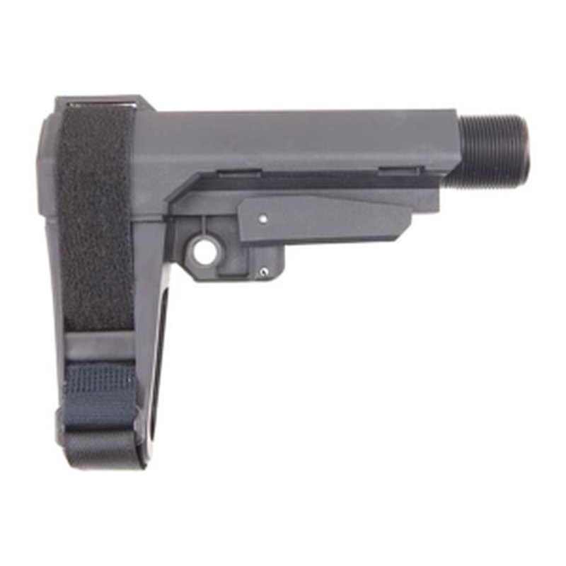Sbtact SBA3-03M-SB SBA3 Gray w/6 POS Carbine EXT