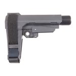 Sbtact SBA3-03M-SB SBA3 Gray w/6 POS Carbine EXT