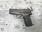 Sig Sauer P228 9mm Semi-Automatic Pistol 4.4 Inch Barrel Black Finish