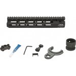 Bravo Company MCMR10556BLK BCMGunfighter MCMR 10" M-LOK, Free-Floating Style Made of Aluminum with Black Anodized Finish for AR-Platform