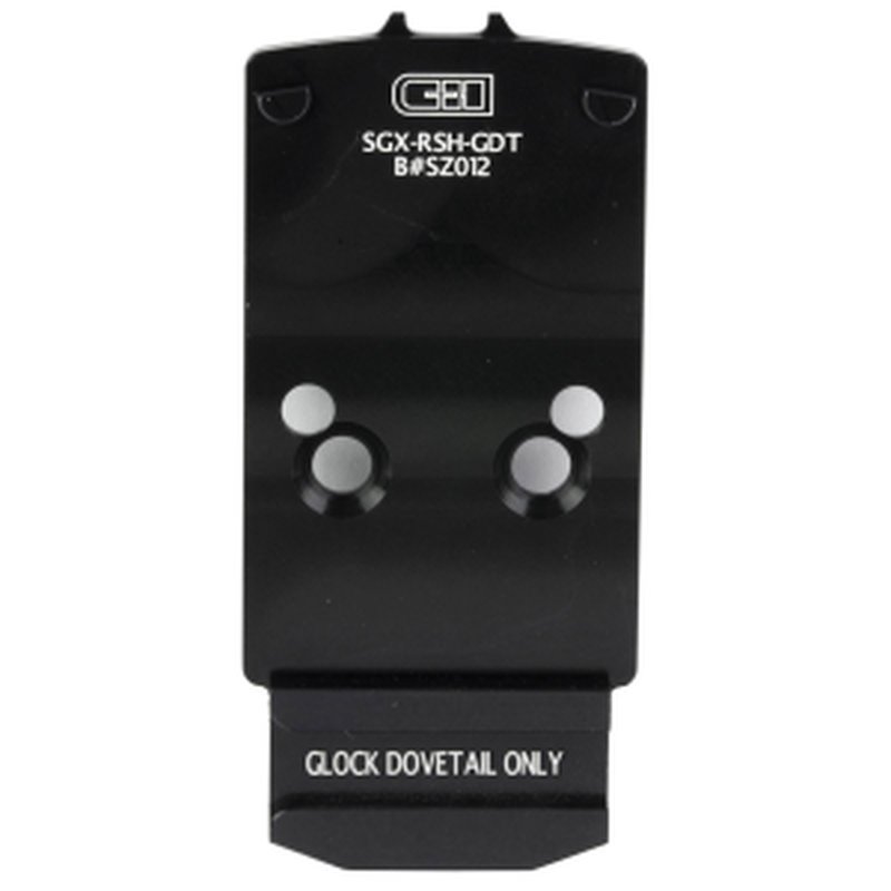 C&H Precision CHP Adapter Plate for Sig P320X Romeo1 Pro Cut to RMR/SRO & Holosun