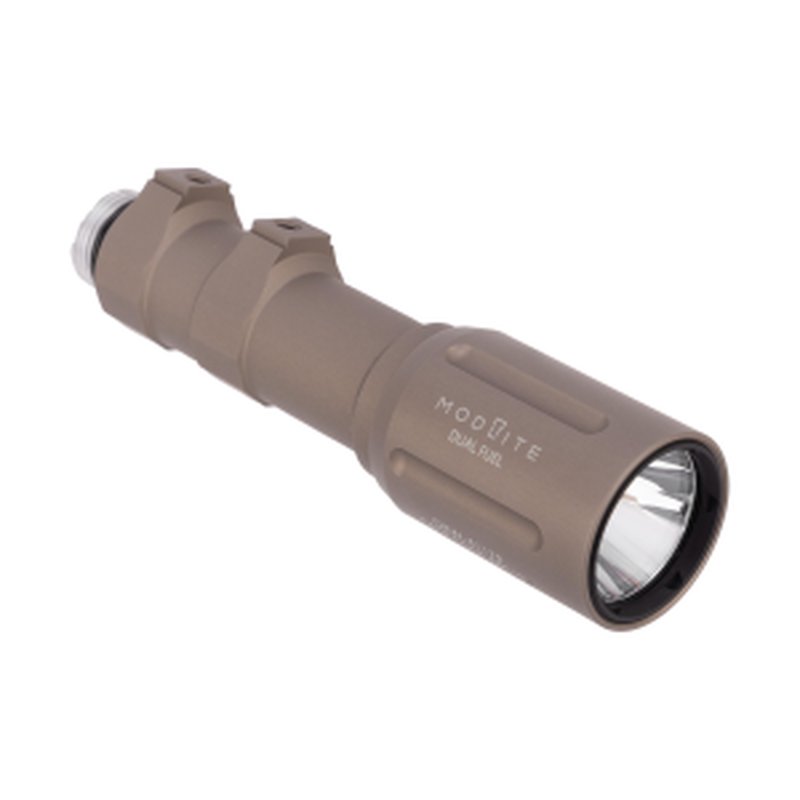Modlite OKW-18650 Weapon Mounted Light No Tailcap or Charger FDE