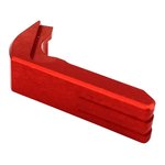 Cross Armory Extended Magazine Catch for Glock Gen 1-3 (Red) 7075 Aluminum