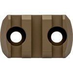 1791 Industries LiteRaider Magnite M-LOK Picatinny Rail Section 3 Slot FDE