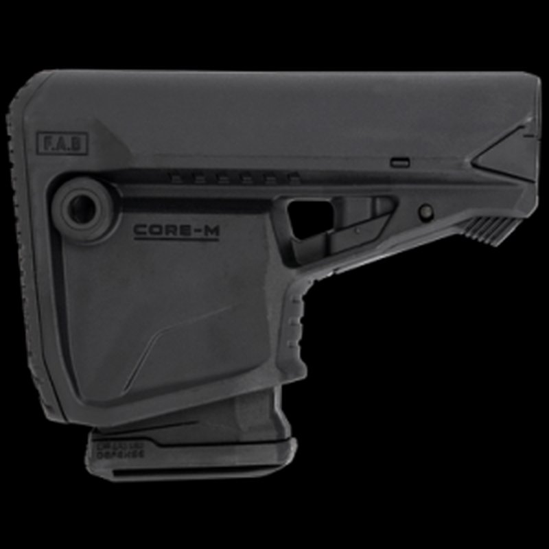 F.A.B. Defense FXGLCOREMAGB AR Survival Buttstock w/ Built-In Mag Carrier