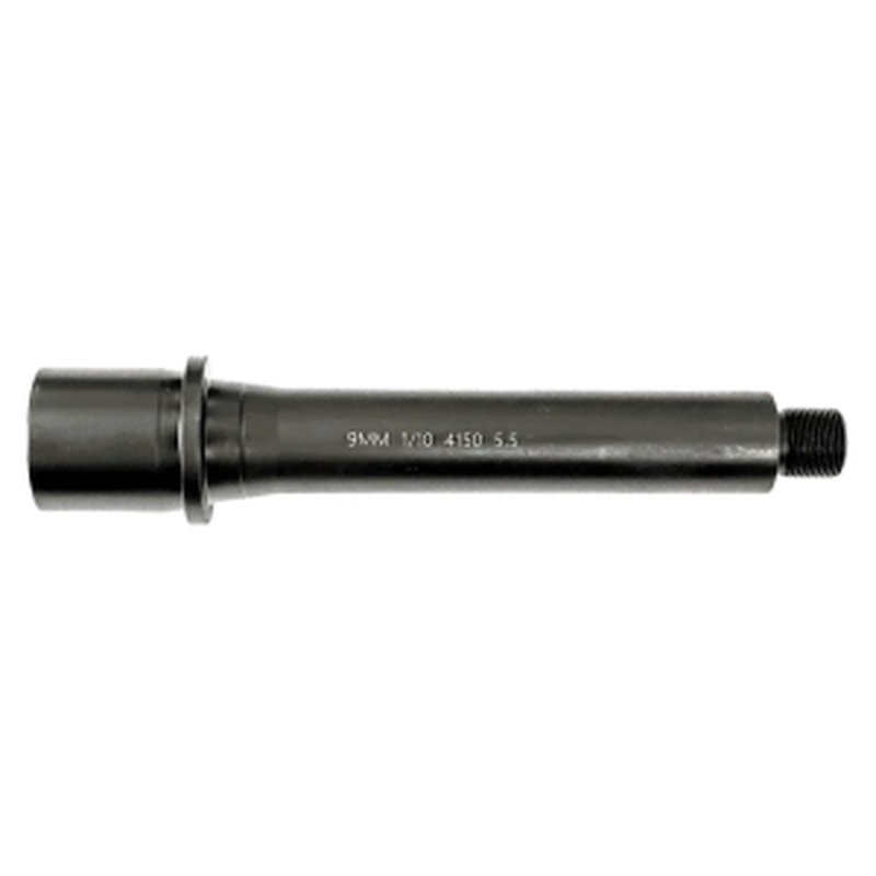 Lead and Steel AR9 LS9MM5.5-36 Nitride Barrel 5.5 in 1/2-28