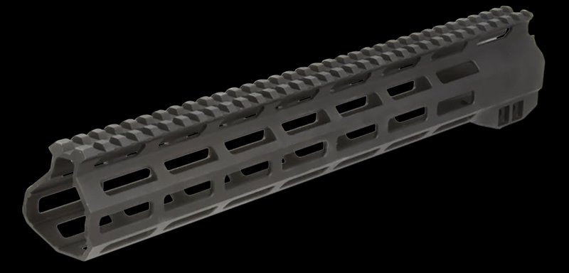 Aim Sports Wraith Handguard 13.5in M-LOK 1913 Picatinny Top Rail Black USAS002