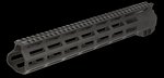 Aim Sports Wraith Handguard 13.5in M-LOK 1913 Picatinny Top Rail Black USAS002