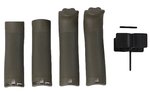 Battlefield Green Glock Backstrap Beavertail Set for Gen 20/21
