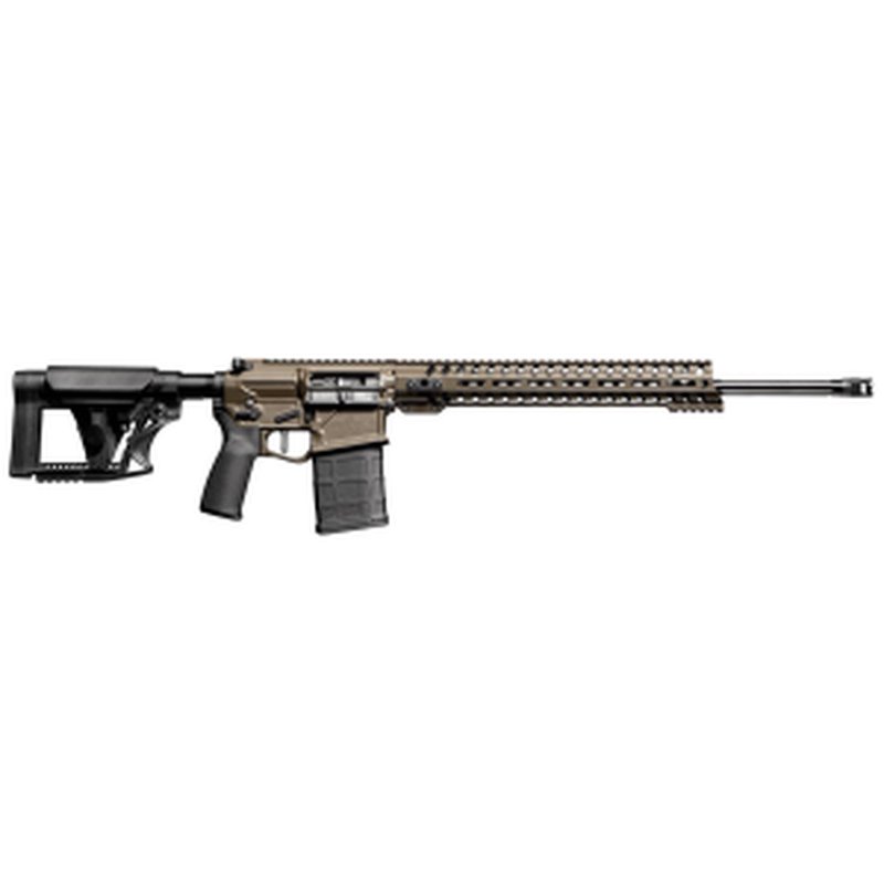 Patriot Ordnance Factory Revolution DI Gen4 6mm Creedmoor Rifle 22 Inch Bronze