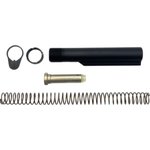 LBE Unlimited Buffer Tube Kit AR-15 Black, 6-Position Tube, H2 Heavy Buffer, Carbine Spring.