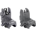 Magpul MBUS Gen 2 Flip-Up Front and Rear Sight AR-15 Polymer Stealth Gray