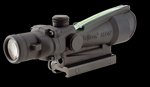 Trijicon 100155 ACOG 3.5x35mm Black Hardcoat Illuminated Green Horseshoe 308 Ballistic