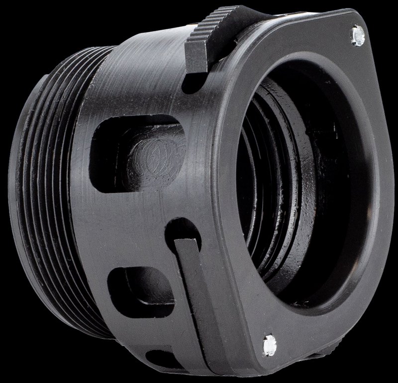 KGM Suppressors HUB QD Adapter A-QDA-DL 1.375x24 Steel Nitride Black