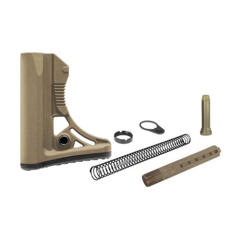 Leapers UTG Pro AR-15 Ops Ready S3 Mil-Spec Stock Kit, FDE - 51655177337