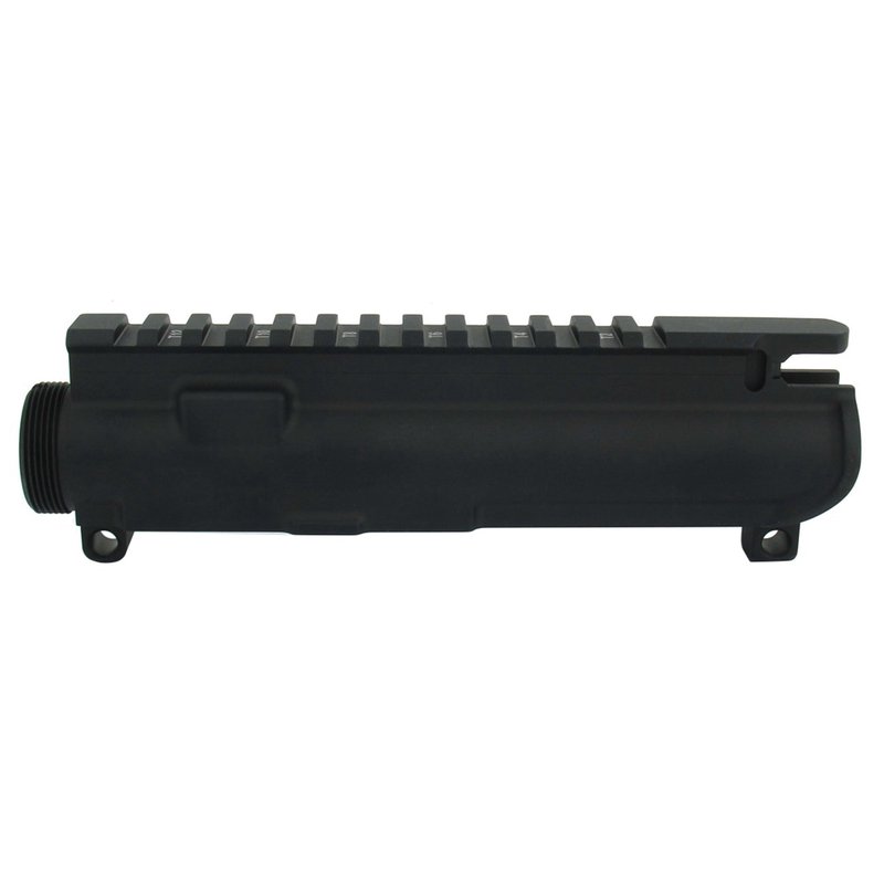 Tacfire .223 Rem/5.56 Stripped Upper Receiver for Billet AR-15 Style Rifle, Hardcoat Anodized Black