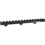 Rival Arms RA92ML15A M-LOK 15-Slot Picatinny Rail Section Aluminum Black Anodized