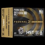 Federal 327 Federal Magnum HST JHP 104gr Jacketed Hollow Point 20-Round Ammo
