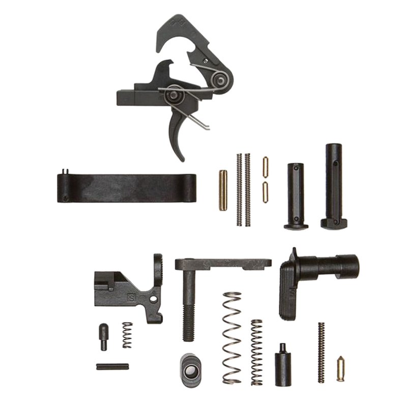 ALG Defense Inc Complete Mil-Spec Lower Parts Kit w/QMS Trigger