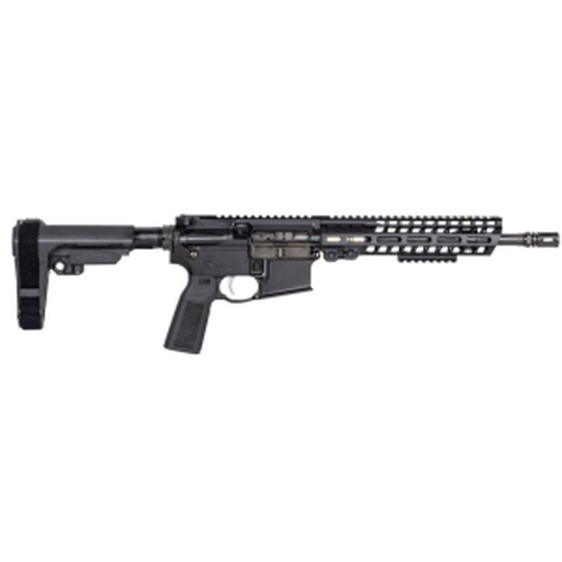 Geissele Automatics Border Patrol 08-493B Pistol 5.56x45mm 11.5" Semi-Auto M-LOK Rail SB Tactical SBA3 Black