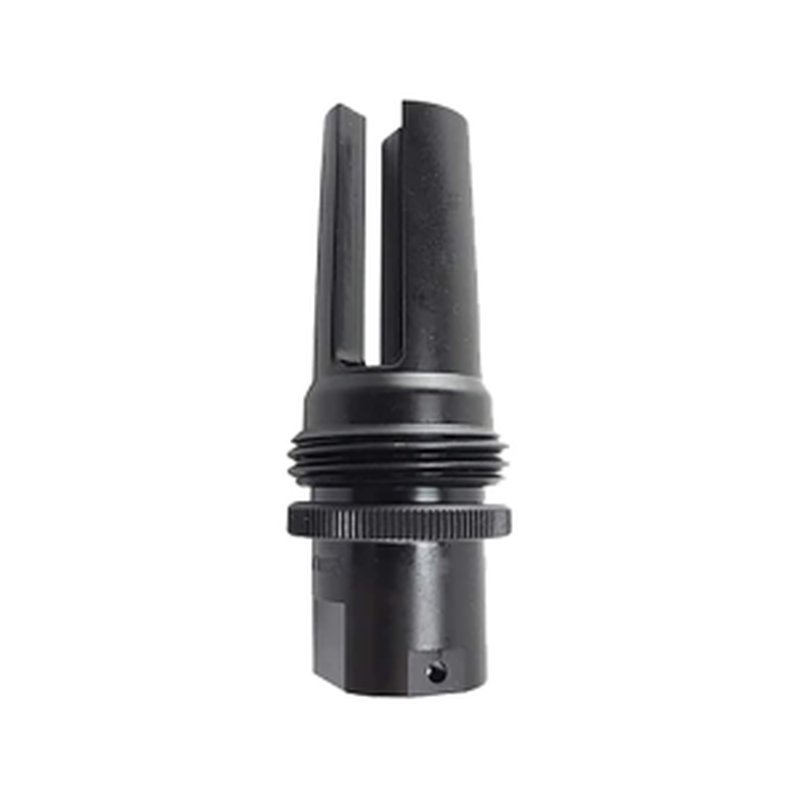 SilencerCo ASR 7.62 2.75\" Flash Hider Suppressor Mount 7.62mm AR-10, LR-308 1/2\"-28 Thread Steel Matte