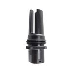 SilencerCo ASR 7.62 2.75\" Flash Hider Suppressor Mount 7.62mm AR-10, LR-308 1/2\"-28 Thread Steel Matte