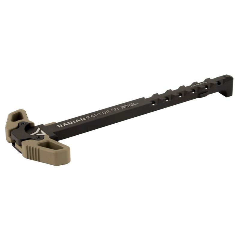 Radian Weapons Raptor-SD Ambidextrous AR-15 M16 Charging Handle Suppressor Optimized FDE
