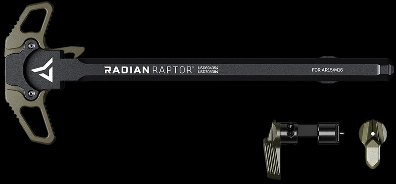 Radian Raptor Ambi Handle Talon Safety OD Green for AR-15 AR-16