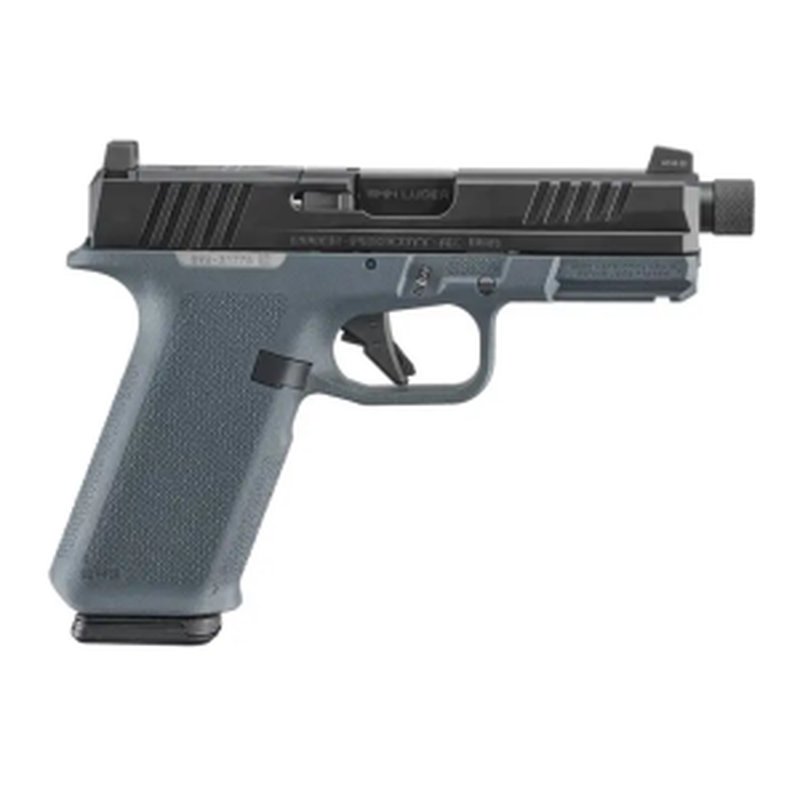 Ruger RXM 9mm Pistol 4.5 Inch Threaded Barrel Tritium Front Black Stealth Grey