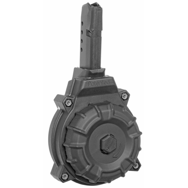 ProMag DRM-A14 Glock 43 9mm 50-Round Drum Magazine Polymer