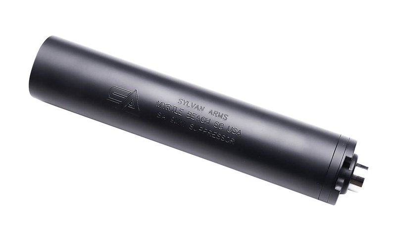 Sylvan Arms SA9 Ti Suppressor 9mm 1/2-28 Threaded Direct Thread