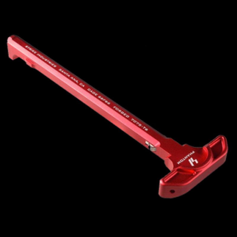 Strike Industries ARSLCHRED Latchless Charging Handle AR-15 - Red