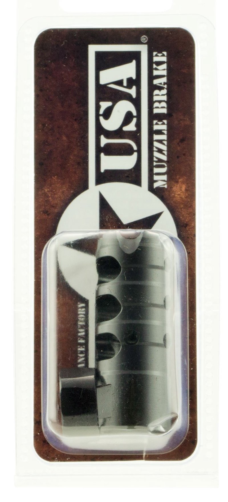 Patriot Ordnance Factory Triple Port 5/8-24 Muzzle Brake, .308 Win/7.62x51mm, Nitride Black