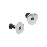 Atlas B&T rail mounting fastener set (2) for BT15/BT17 rail studs