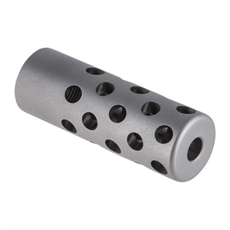 Gentry Custom Quiet Muzzle Brake 6.5 Caliber 5/8-24 Steel Matte Blued