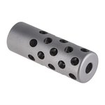 Gentry Custom Quiet Muzzle Brake 6.5 Caliber 5/8-24 Steel Matte Blued