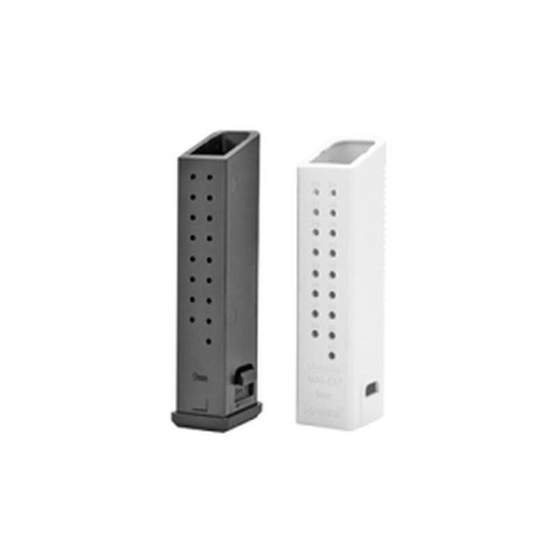 Kriss USA MagEx2 Extension Kit G17 9mm +23rd Alpine White 3-Pack