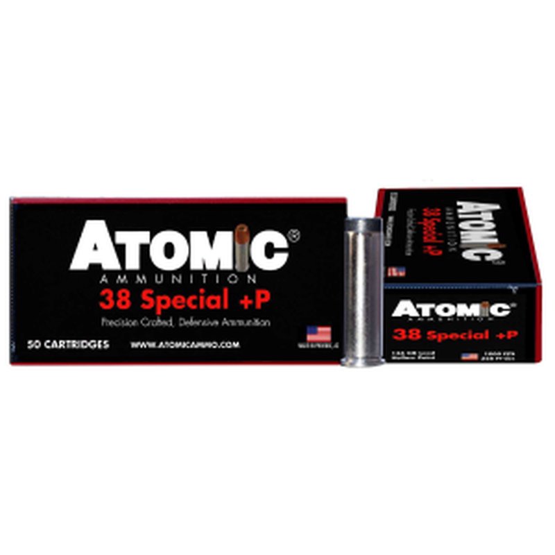 Atomic Ammunition Precision Craft .38 Special 148gr Lead Hollow Point