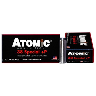 Atomic Ammunition Precision Craft .38 Special 148gr Lead Hollow Point