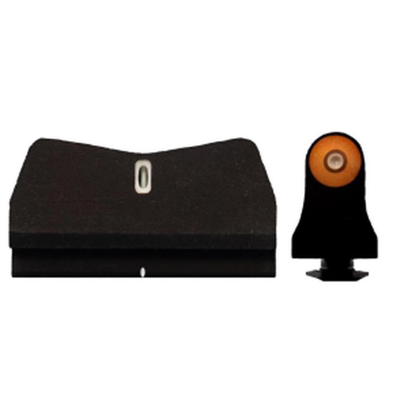 XS Sight DXT2 Big Dot Orange Glock Suppressor Height Sight Set
