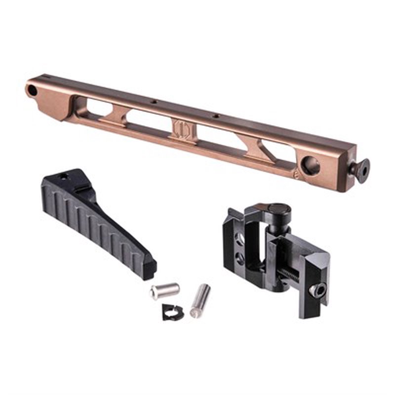 8-Inch Arm Bar With Folding Buttplate AB-8 With Folding Buttplate & JMAC 1913 Folding Mechanism Tan