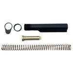 LBE Unlimited AR-15 Buffer Tube Kit H1 Heavy Buffer 6-Position Mil-Spec Black