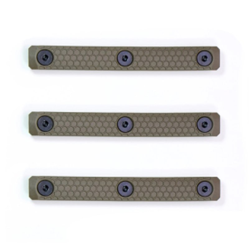 Slate Black Industries 3-Slot Rail MLOK Slate Panels (3-pack) FLAT DARK EARTH