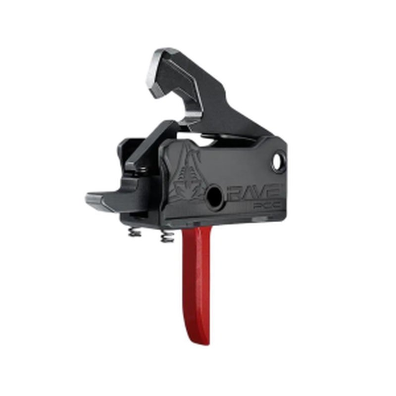 Rise Armament Rave PCC Single Stage Rifle Trigger 3.5 lb Flat Red