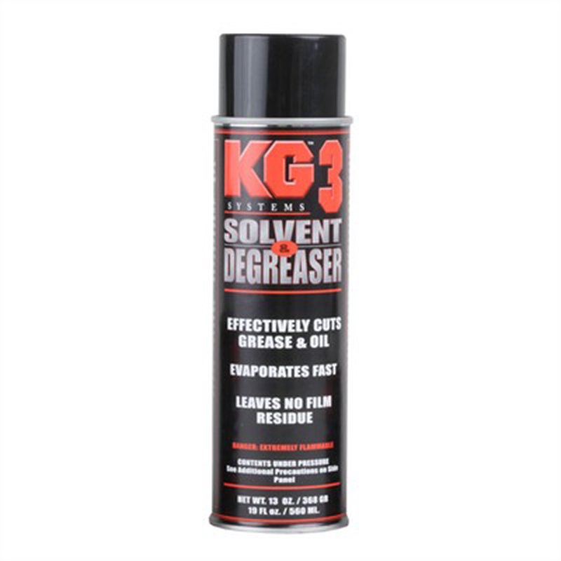 KG Products KG3 Solvent Degreaser 13 oz Aerosol Non-Chlorinated Ozone-Safe
