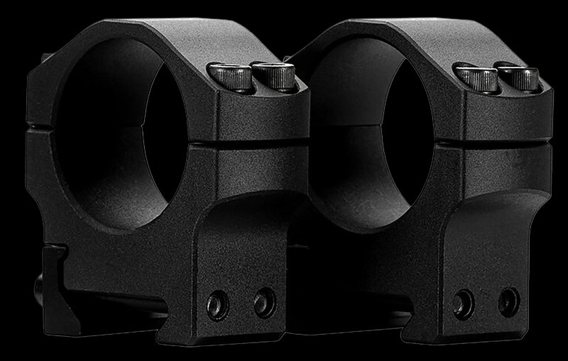 MDT Sporting Goods Premier Scope Ring Set 34mm Tube 1.00in Medium Black Aluminum