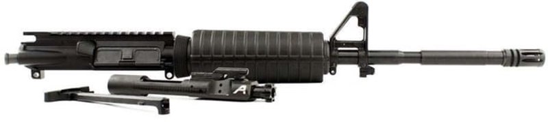 Aero Precision AR15 16in 5.56 Complete Upper Receiver with Flash Hider with Pinned FSB, M4 Handguard